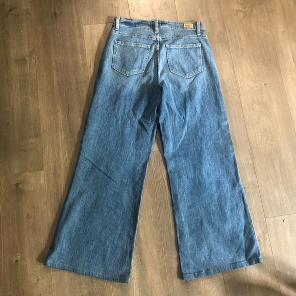 Paige Denim Kendra Sutton Wide Leg Jeans - Picture 2 of 5